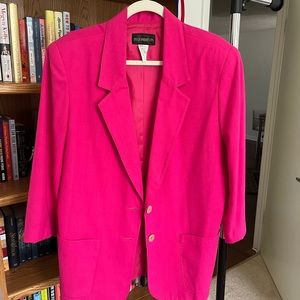 Pink Oversized Blazer